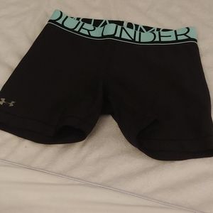 Under armour spandex shorts
